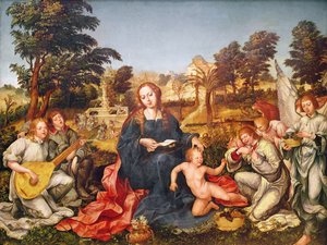 Vergine con Bambino e angeli, 1536-38